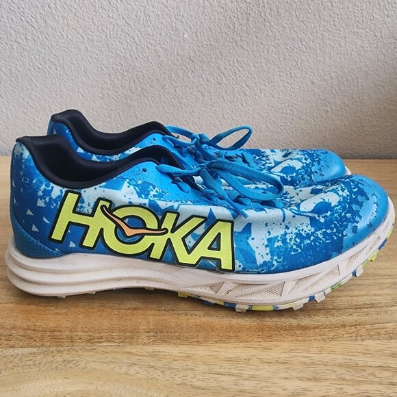 Hoka One One Crescendo XC Shoes Mens Size 12 Blue Spikeless